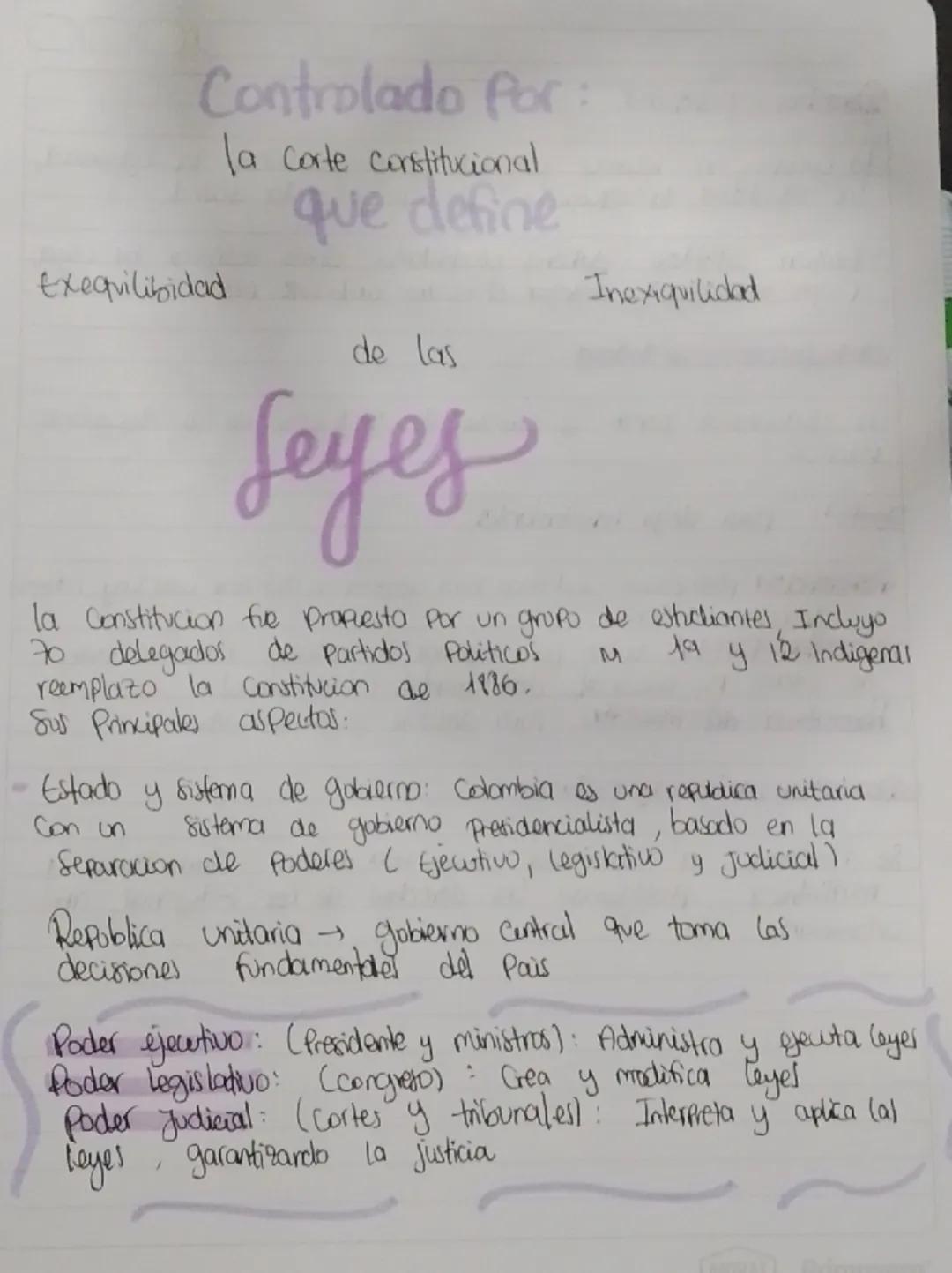 # Constitucion..

.... Politica

•. de colombia

En el 1991 Colombia Soportaba un gran conflicto
armado de mas de 50 anos.

La Constitucion 