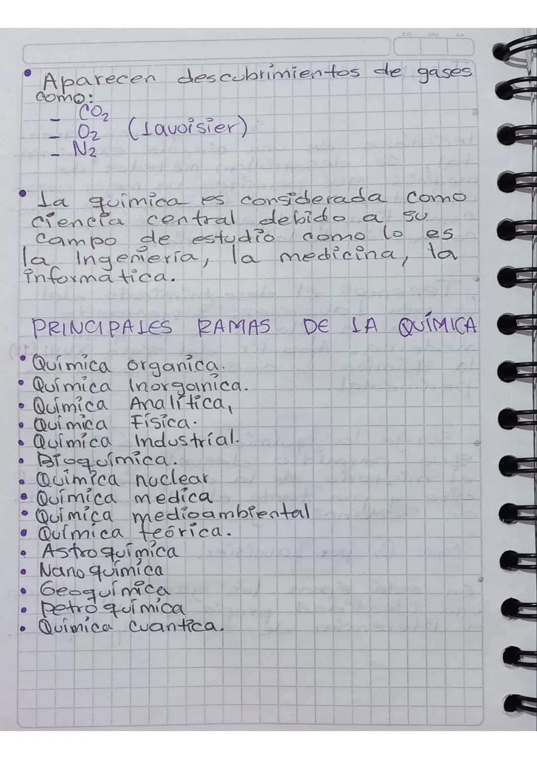 HISTORIA DE LA
QUÍMICA
ANTIGÜEDAD
Aristoteles.
• Democrito.
ALQUIMIA
TIEMPOS
MODERNOS
Quimica
moderna.
Fue go
TRANSICIÓN
Teoria flo
gisto
Co