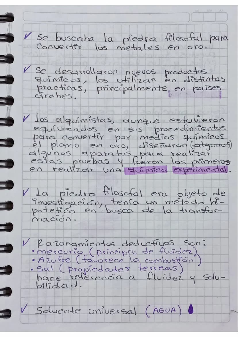 HISTORIA DE LA
QUÍMICA
ANTIGÜEDAD
Aristoteles.
• Democrito.
ALQUIMIA
TIEMPOS
MODERNOS
Quimica
moderna.
Fue go
TRANSICIÓN
Teoria flo
gisto
Co