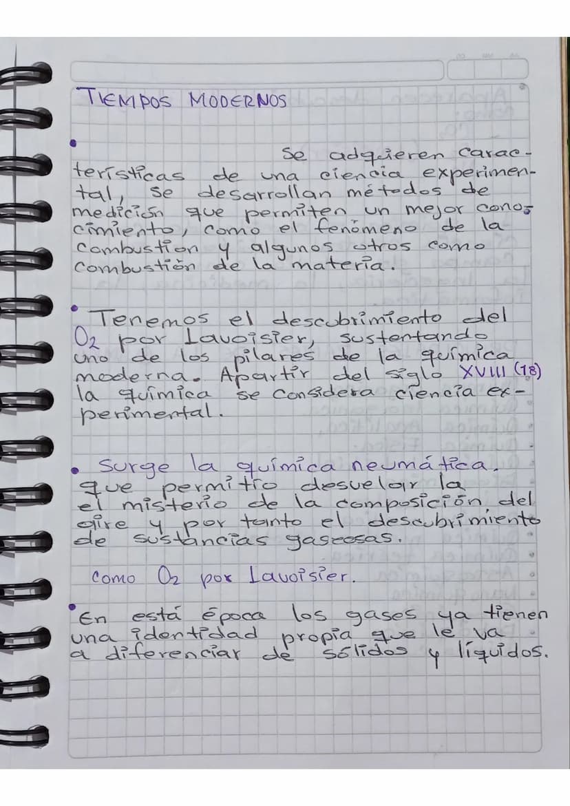 HISTORIA DE LA
QUÍMICA
ANTIGÜEDAD
Aristoteles.
• Democrito.
ALQUIMIA
TIEMPOS
MODERNOS
Quimica
moderna.
Fue go
TRANSICIÓN
Teoria flo
gisto
Co