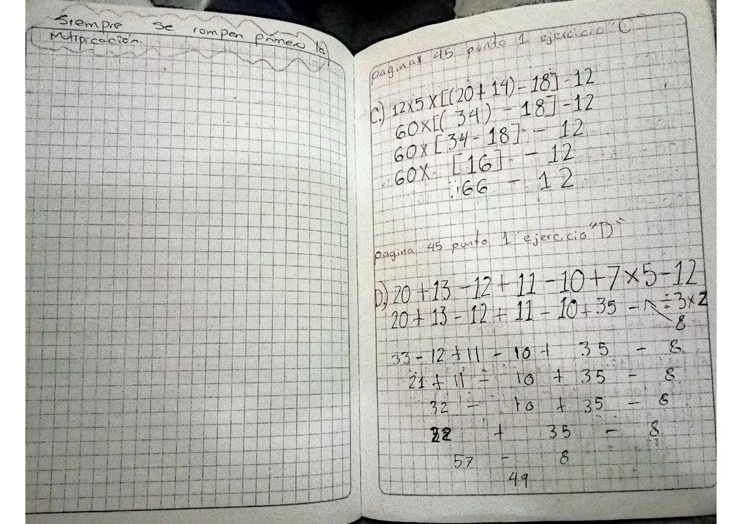 Apuntes de matemáticas 