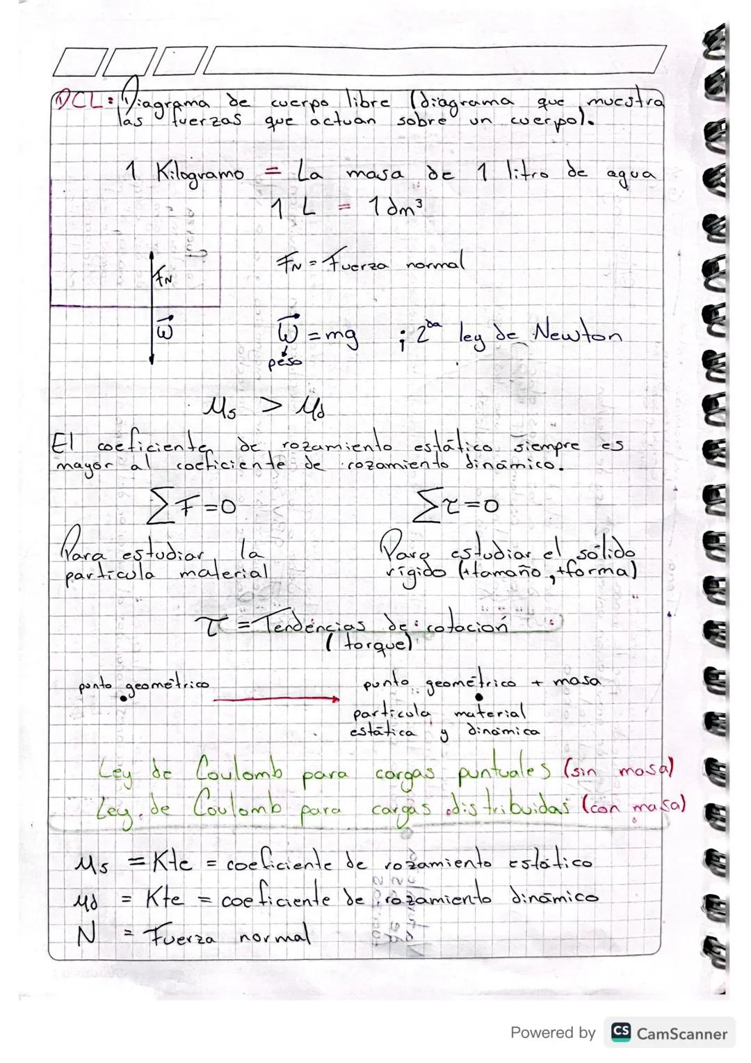 las
DCL: 1.agrama de
de cuerpo libre (diagrama que
muestr
muestra
que actuan sobre
un
cuerpol.
1 Kilogramo
=
La masa
de 1 litro de
aqua
1 L
