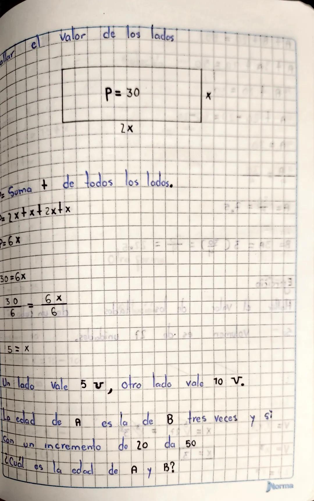 Lo=4y=4(5)=20

Andromeda y = 5 años

Hallar e valor

6x+10=3x-7

Bestar 3x

Ejercicio da
de lo incognito.

Solución

6x+10-3x3x=3x-7

3x + 1