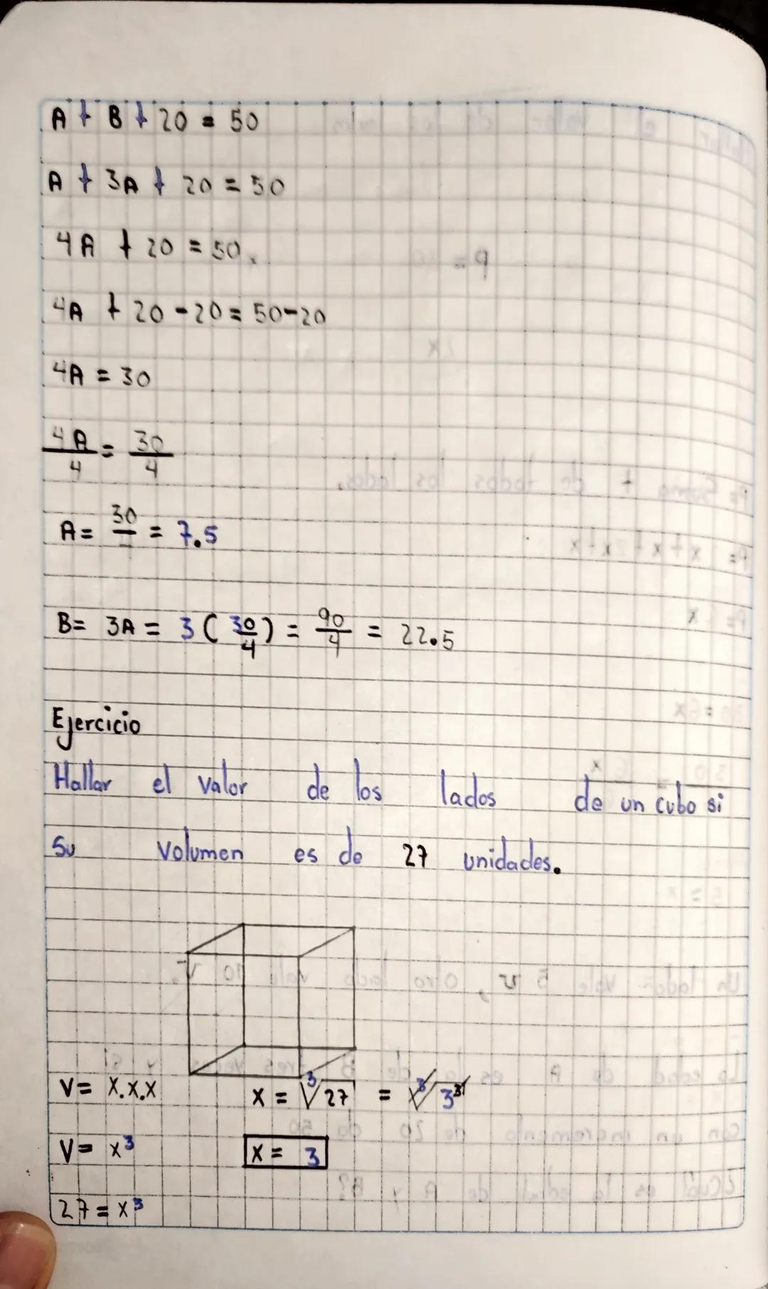 Lo=4y=4(5)=20

Andromeda y = 5 años

Hallar e valor

6x+10=3x-7

Bestar 3x

Ejercicio da
de lo incognito.

Solución

6x+10-3x3x=3x-7

3x + 1