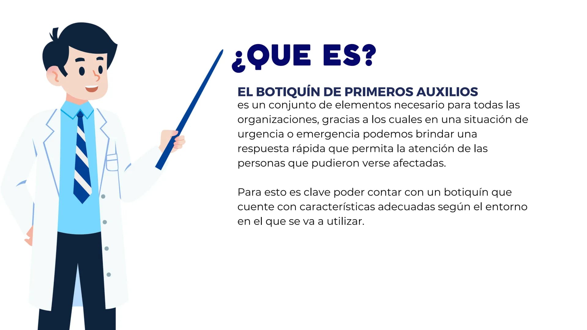 BOTIQUÍN ✪ +
PRIMEROS AUXILIOS 1
CONTENIDO
2
3
¿QUE ES?
CARACTERISTICAS
TIPOS ¿QUE ES?
EL BOTIQUÍN DE PRIMEROS AUXILIOS
es un conjunto de el