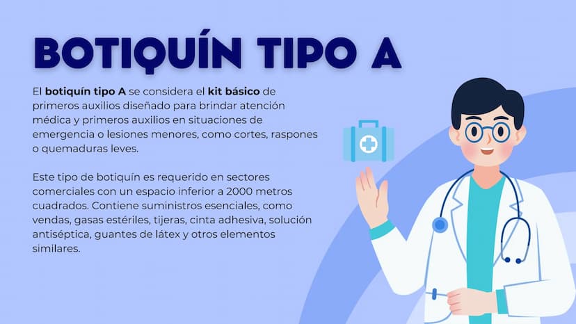 BOTIQUÍN ✪ +
PRIMEROS AUXILIOS 1
CONTENIDO
2
3
¿QUE ES?
CARACTERISTICAS
TIPOS ¿QUE ES?
EL BOTIQUÍN DE PRIMEROS AUXILIOS
es un conjunto de el
