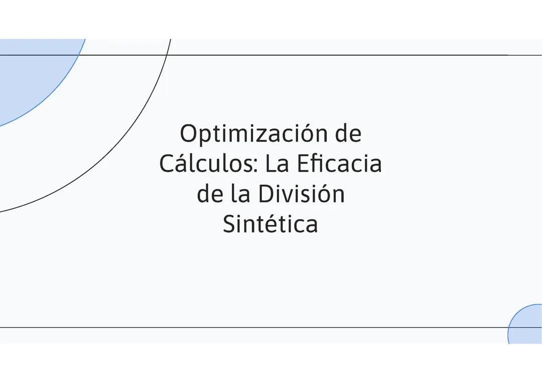 División sintética