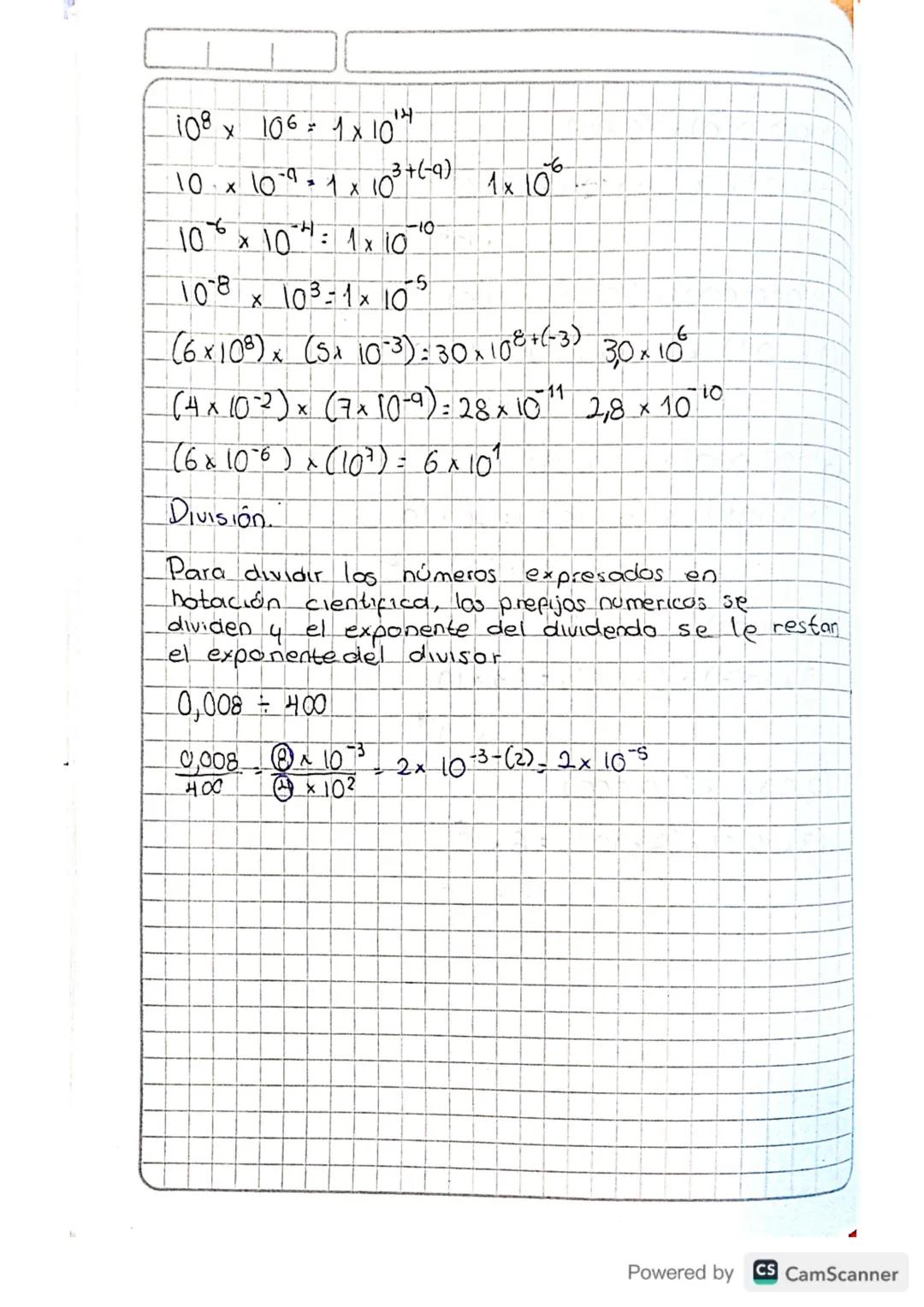 Notación Cientifica.
Recurso matemático empleado para simplificar.
_cálculos y representar números muy grandes o muy.
4-
Para hacerlo se usa