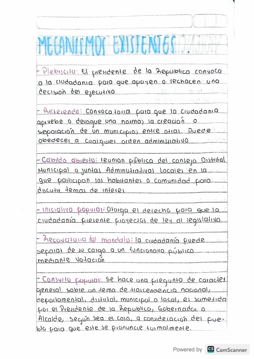 MECANISMOS DE PARTICIPACION
DBA Evalua como las sociedades democratico!
en un Estado Social de Derecho tienen el deber
de
proteger y promove