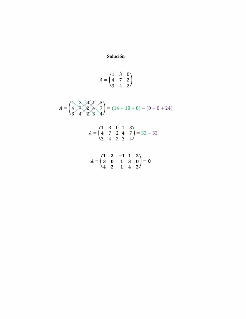 1. Escribimos una matriz doble que contiene a la matriz A en un
lado y a la matria identidad en el otro
1
0
(L)
A
10
Desarrollo de los ejerc