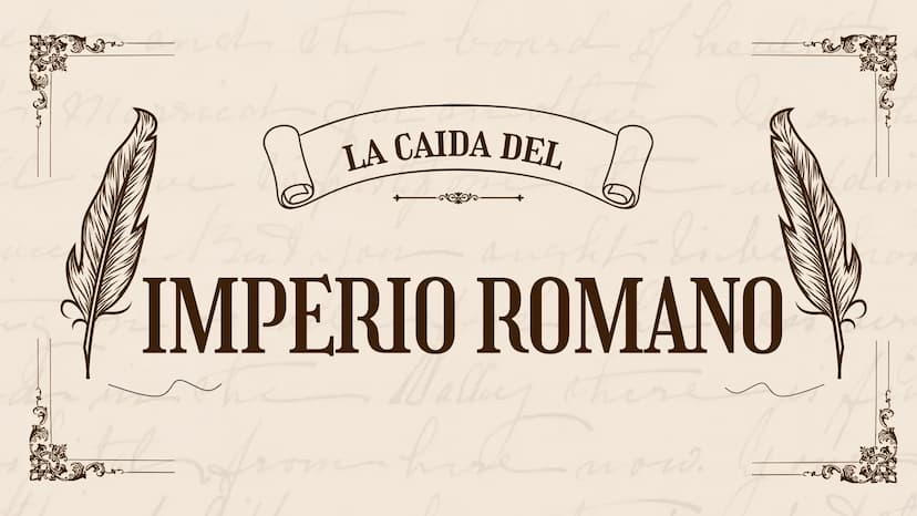 нес
LA CAIDA DEL
he
IMPERIO ROMANO
Dalley ther
now.
го INTRODUCCION
En septiembre de 476 a. C., el Imperio Romano
en Europa occidental, el s