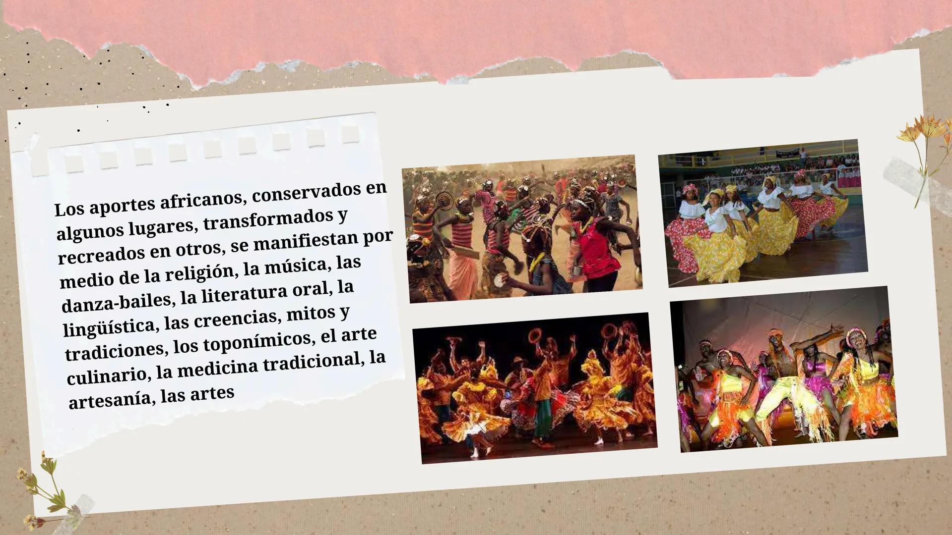 AFROCOLOMBIANIDAD
¿Todo listo?
'111M
M
m AFRO
COLOMBIA
Es el
colombiano
descendiente
de negros
africanos y
sus mezclas.
Paleta de colores
Se