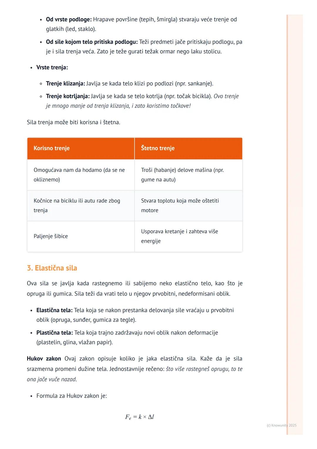 # Vrste sila (gravitaciona, sila trenja,
elastična sila)

Uvod u vrste sila

Sile su svuda oko nas. One guraju i vuku stvari. Zbog sila se t