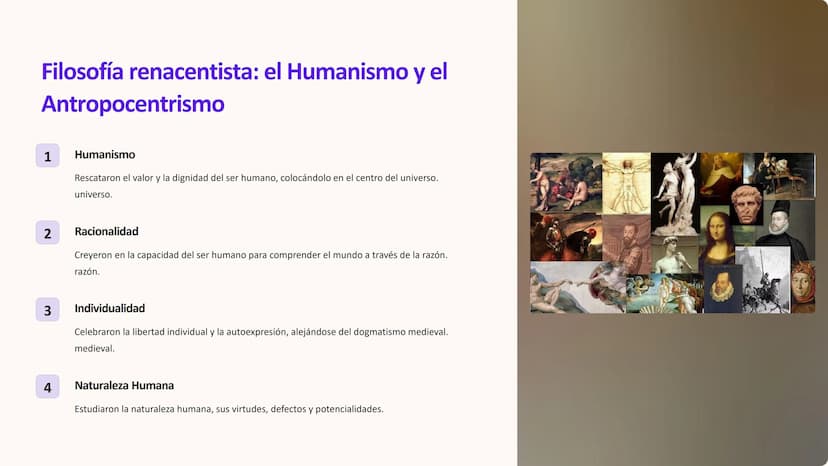 Renacimiento
El Renacimiento fue un período transformador en Europa que marcó el
inicio de la Edad Moderna. Esta época estuvo caracterizada 