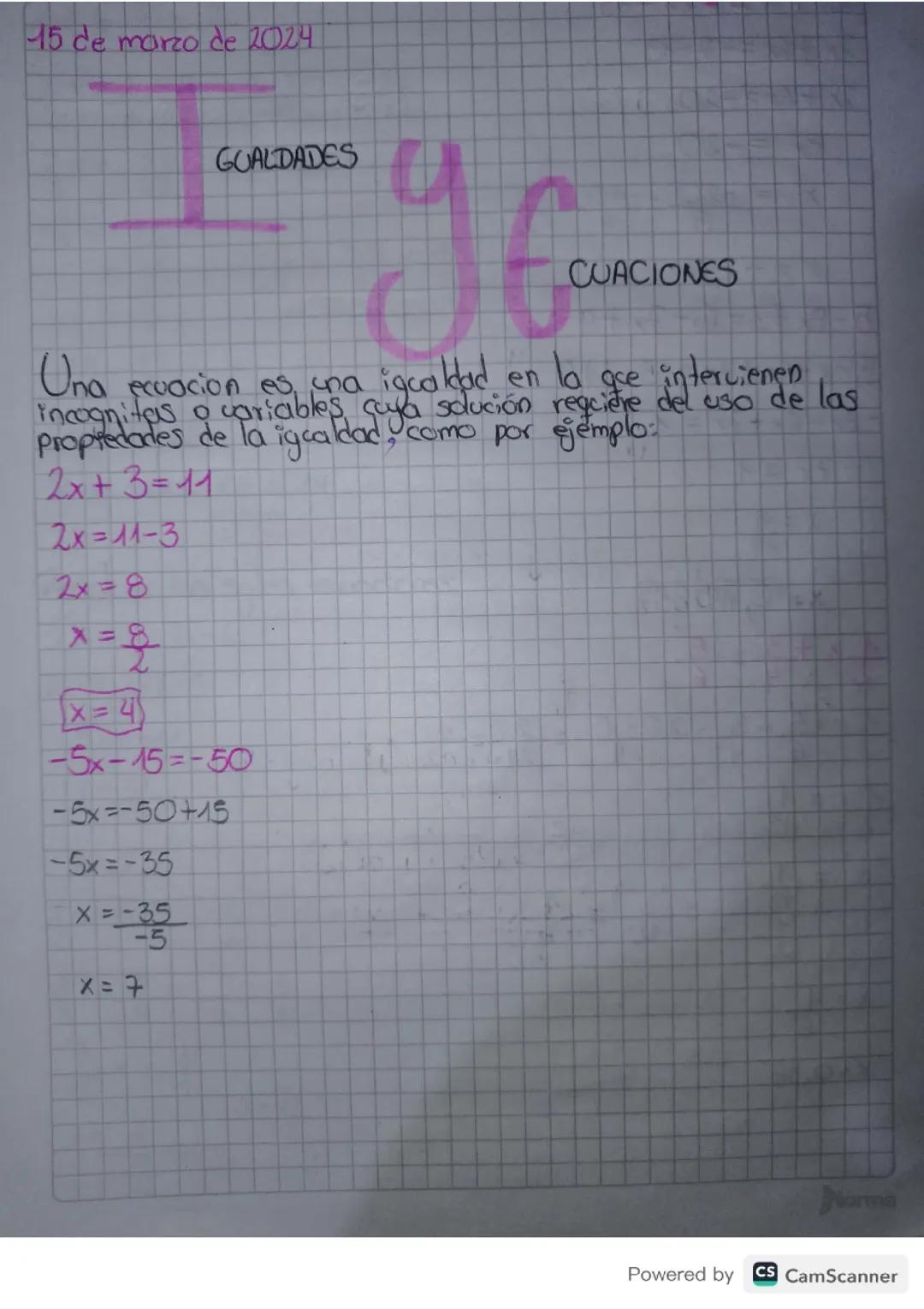 Matemáticas