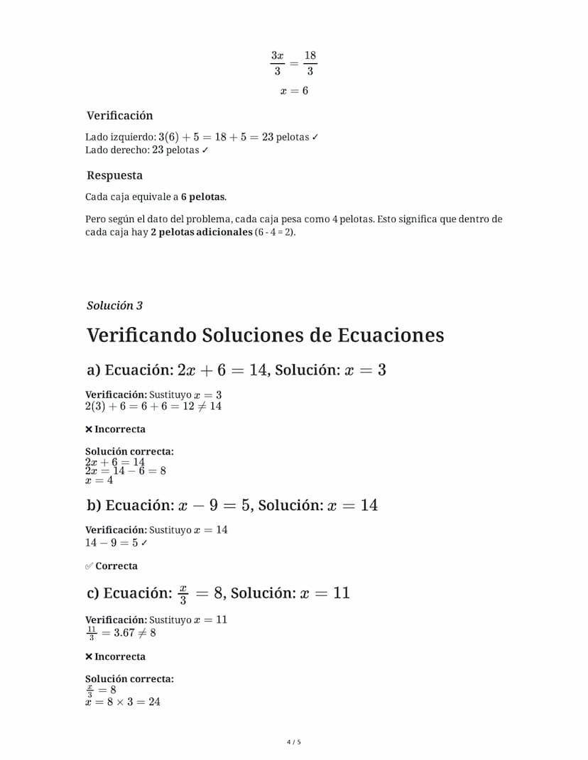 # Resolución de Ecuaciones Algebraicas y el Concepto de Igualdad

3 June 2025

## Tarea 1

### Resolviendo ecuaciones básicas

Resuelve las 