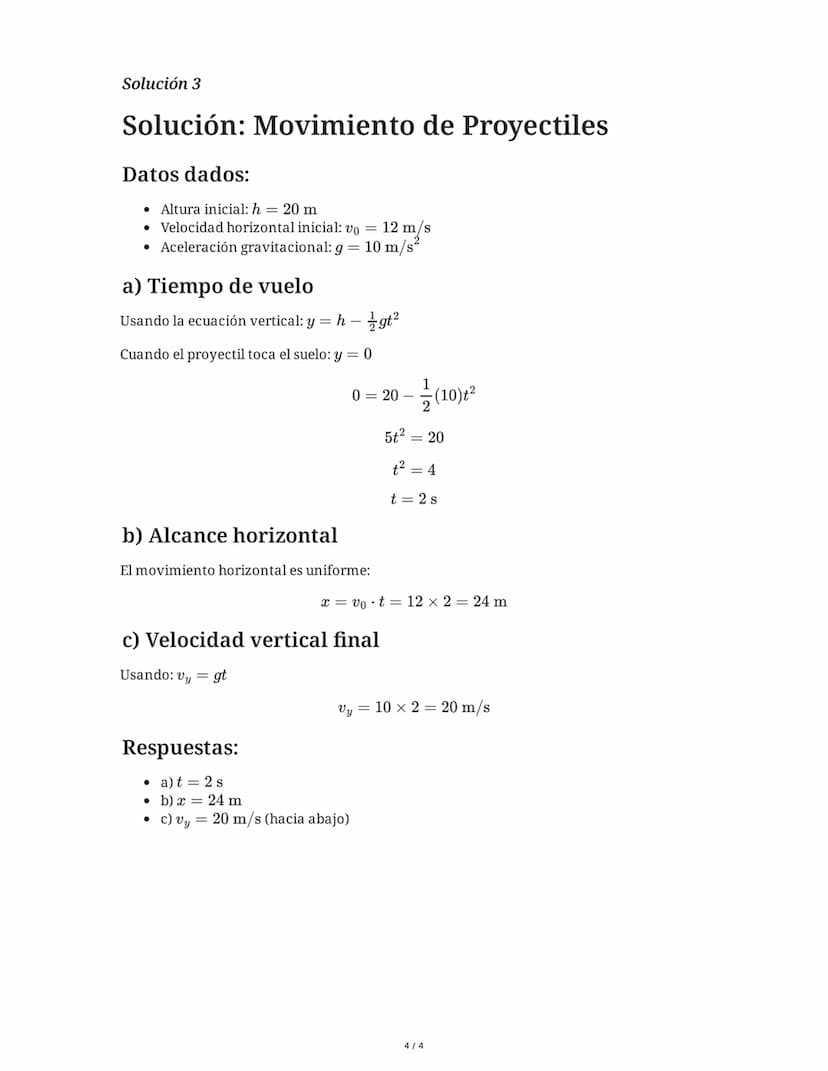 Magnitudes Vectoriales y Escalares:
Desplazamiento y Operaciones
28 May 2025
Tarea 1
Un objeto se mueve en línea recta con velocidad inicial