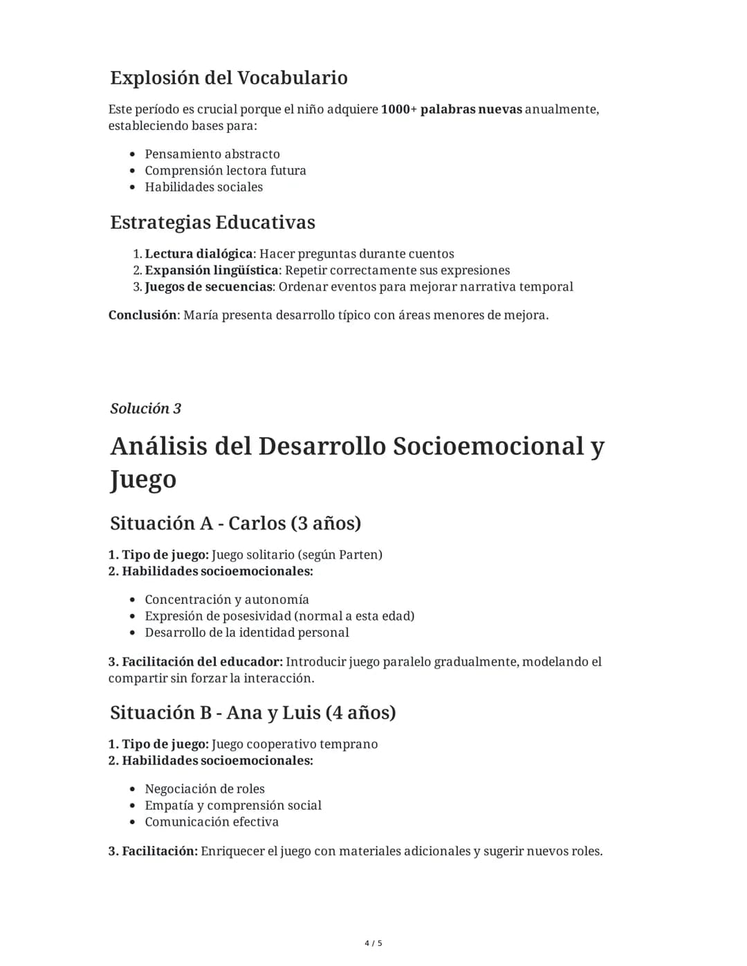 --- OCR Start ---
Desarrollo Infantil: 3-5 Años
8 June 2025
Tarea 1
Desarrollo Cognitivo en la Primera Infancia (3-5 años)
Analiza el desarr
