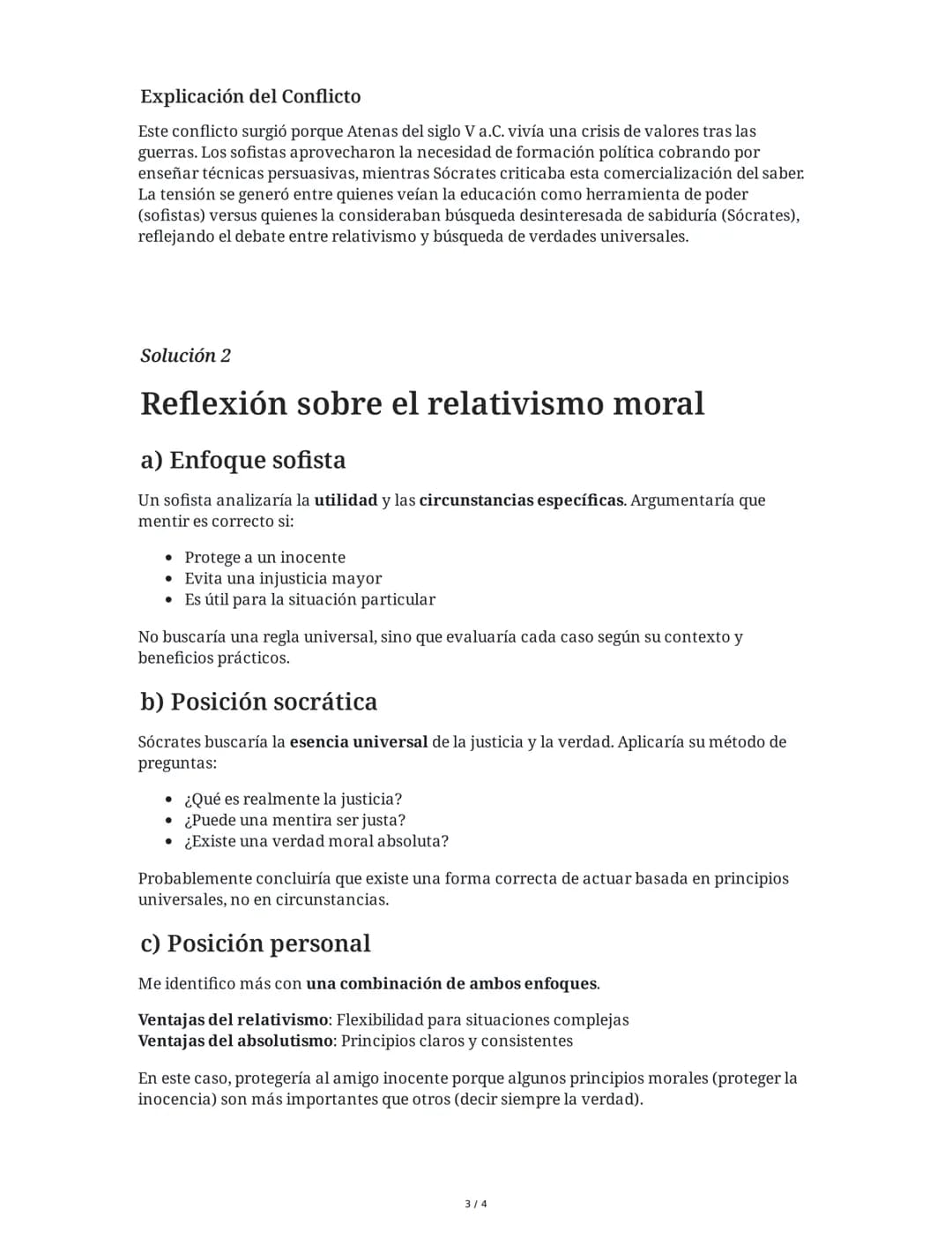3 June 2025
Sócrates y los Sofistas: Filosofía Griega
Tarea 1
Análisis comparativo de los sofistas y Sócrates
Basándote en el texto, elabora