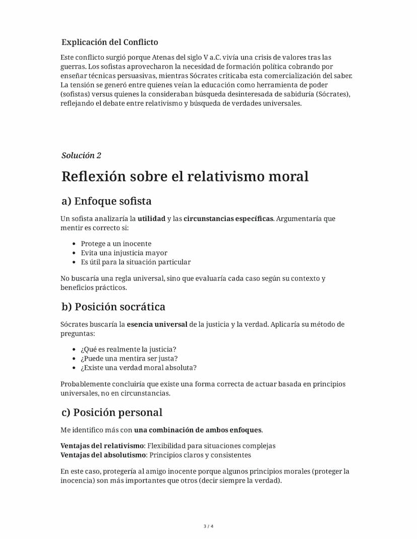 3 June 2025
Sócrates y los Sofistas: Filosofía Griega
Tarea 1
Análisis comparativo de los sofistas y Sócrates
Basándote en el texto, elabora