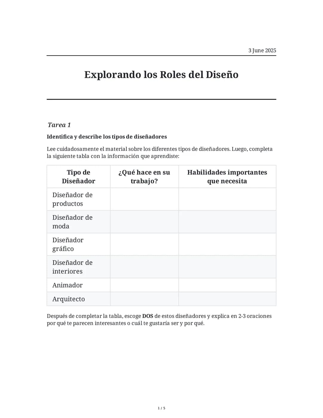Explorando los Roles del Diseño