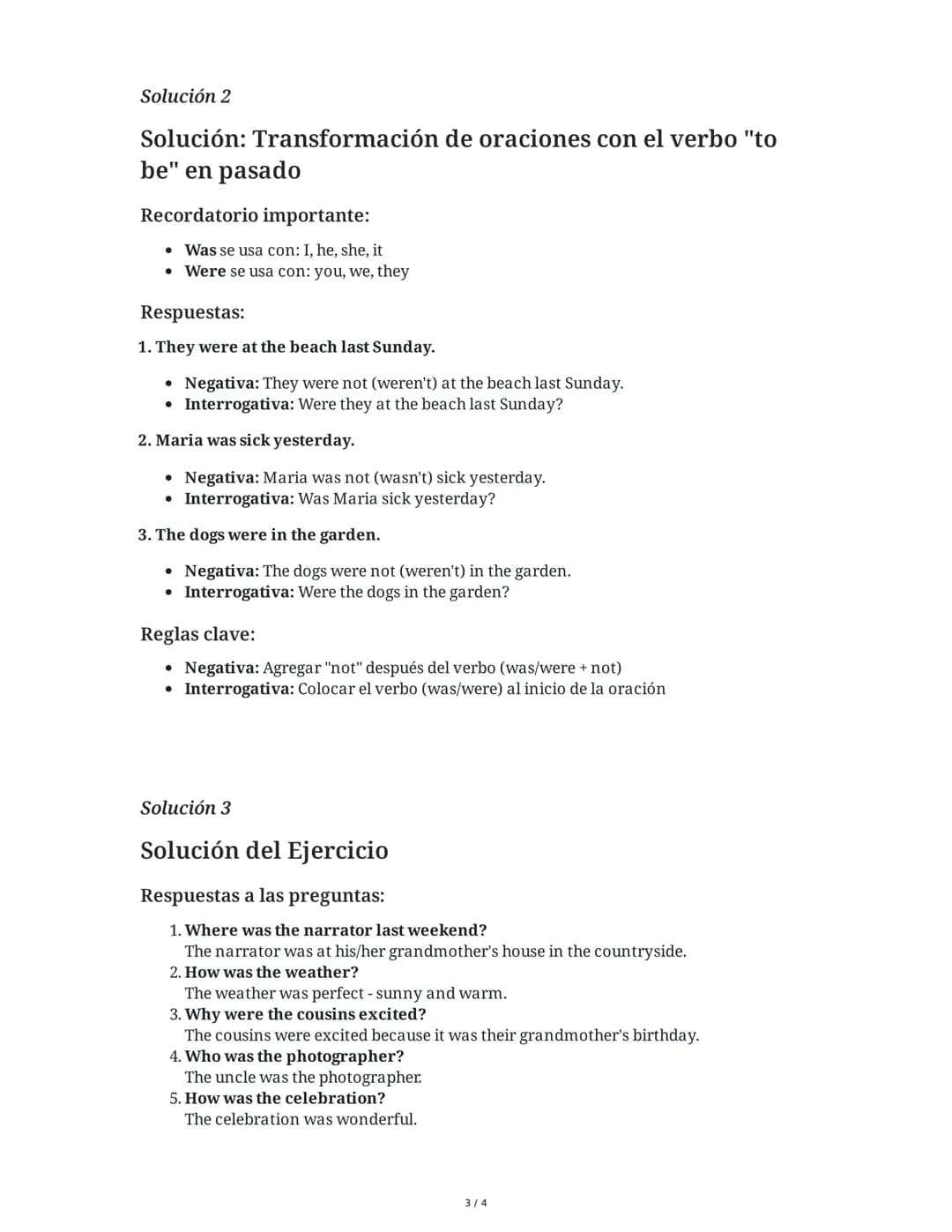 Dominando el Verbo To Be en Pasado
5 June 2025
Tarea 1
Completa las oraciones con la forma correcta del verbo "to be" en pasado (was/were):
