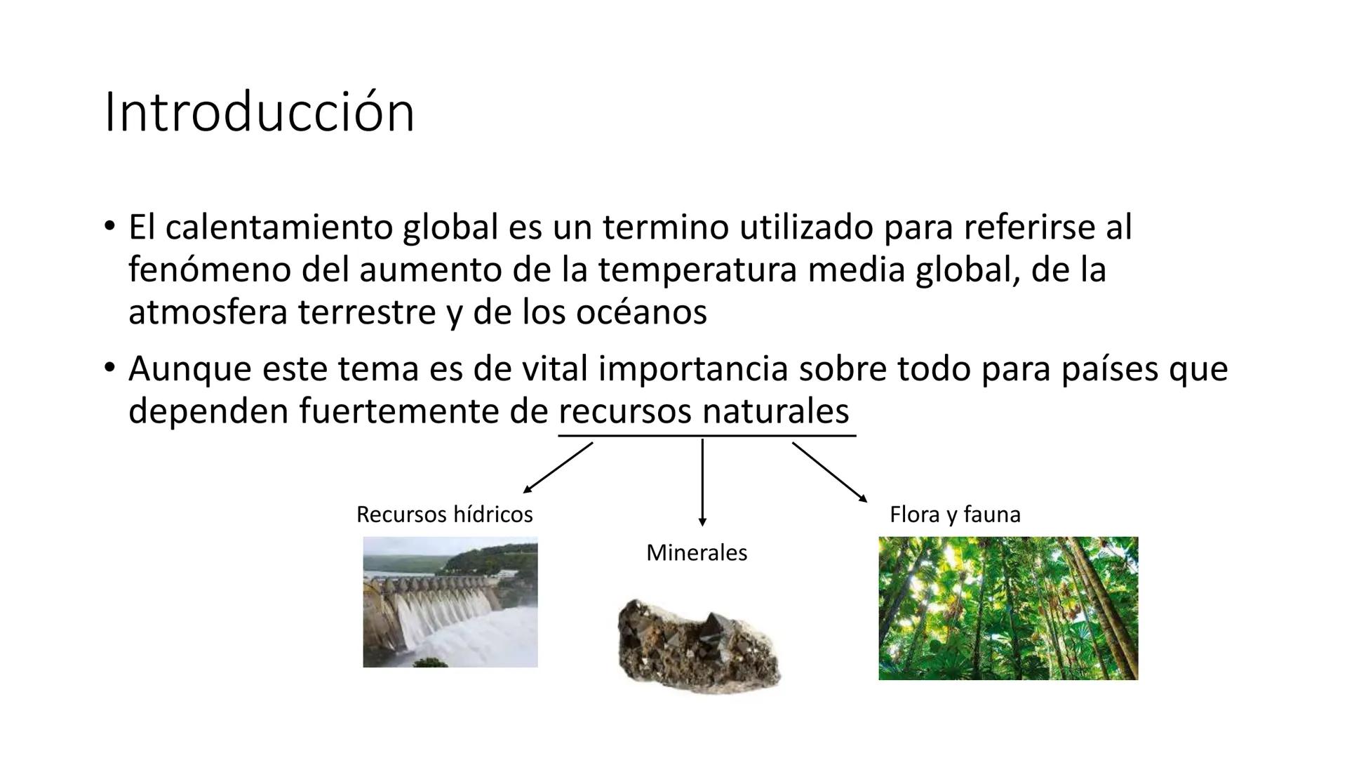 Calentamiento global Introducción
.
El calentamiento global es un termino utilizado para referirse al
fenómeno del aumento de la temperatura