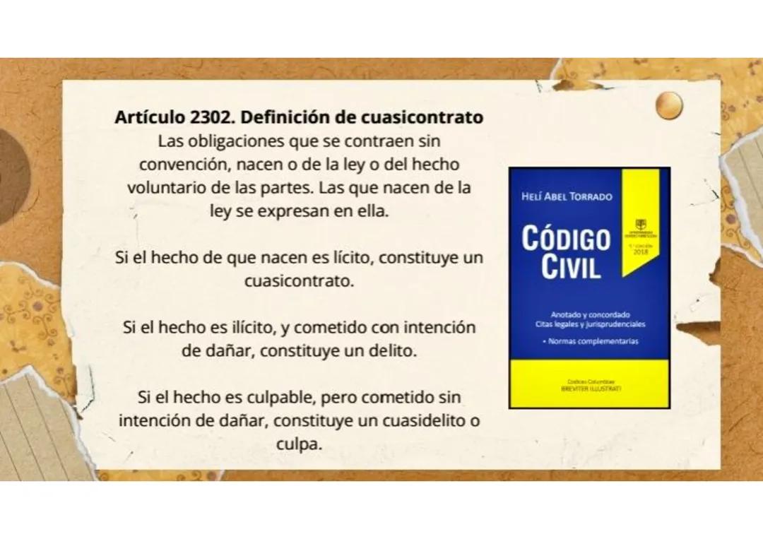 Los cuasicontartos en Colombia