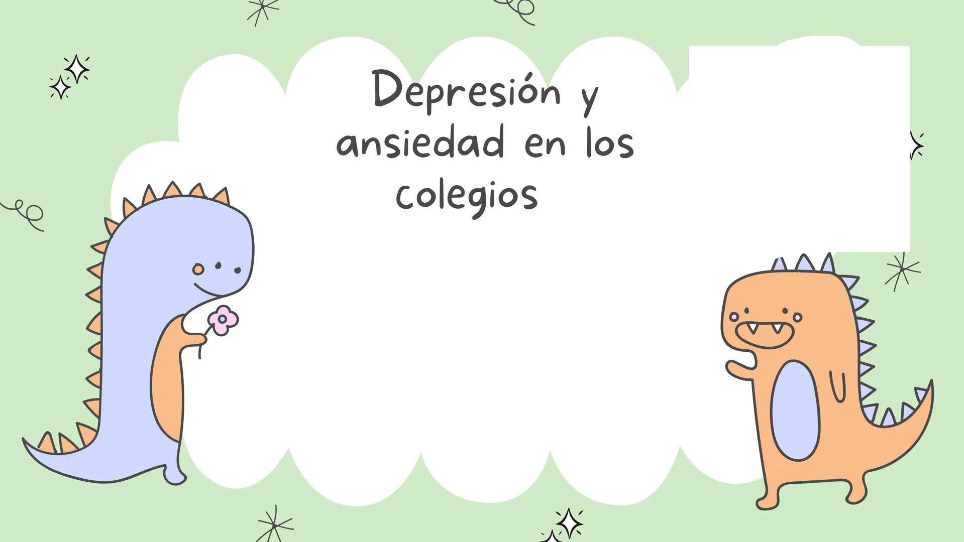 -4-4-
*
Depresión y
ansiedad en los
colegios
*
火
й е
Qué es la ansiedad?
Esto puede ser causado por miedo o
situaciones que nos generan estr