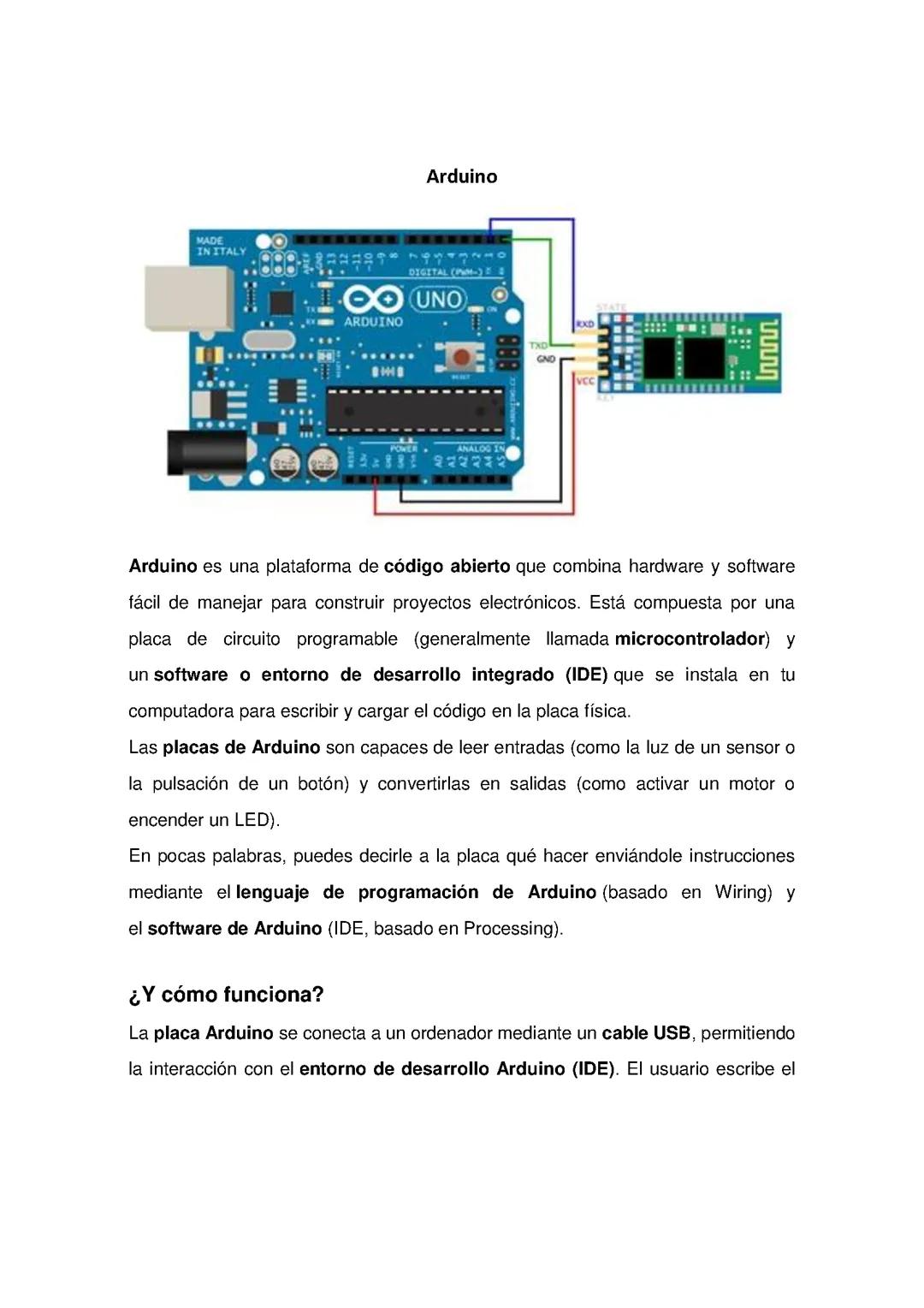 Plataforma Arduino