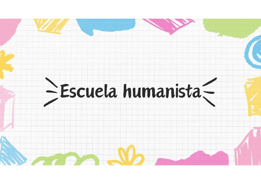 Escuela humanista