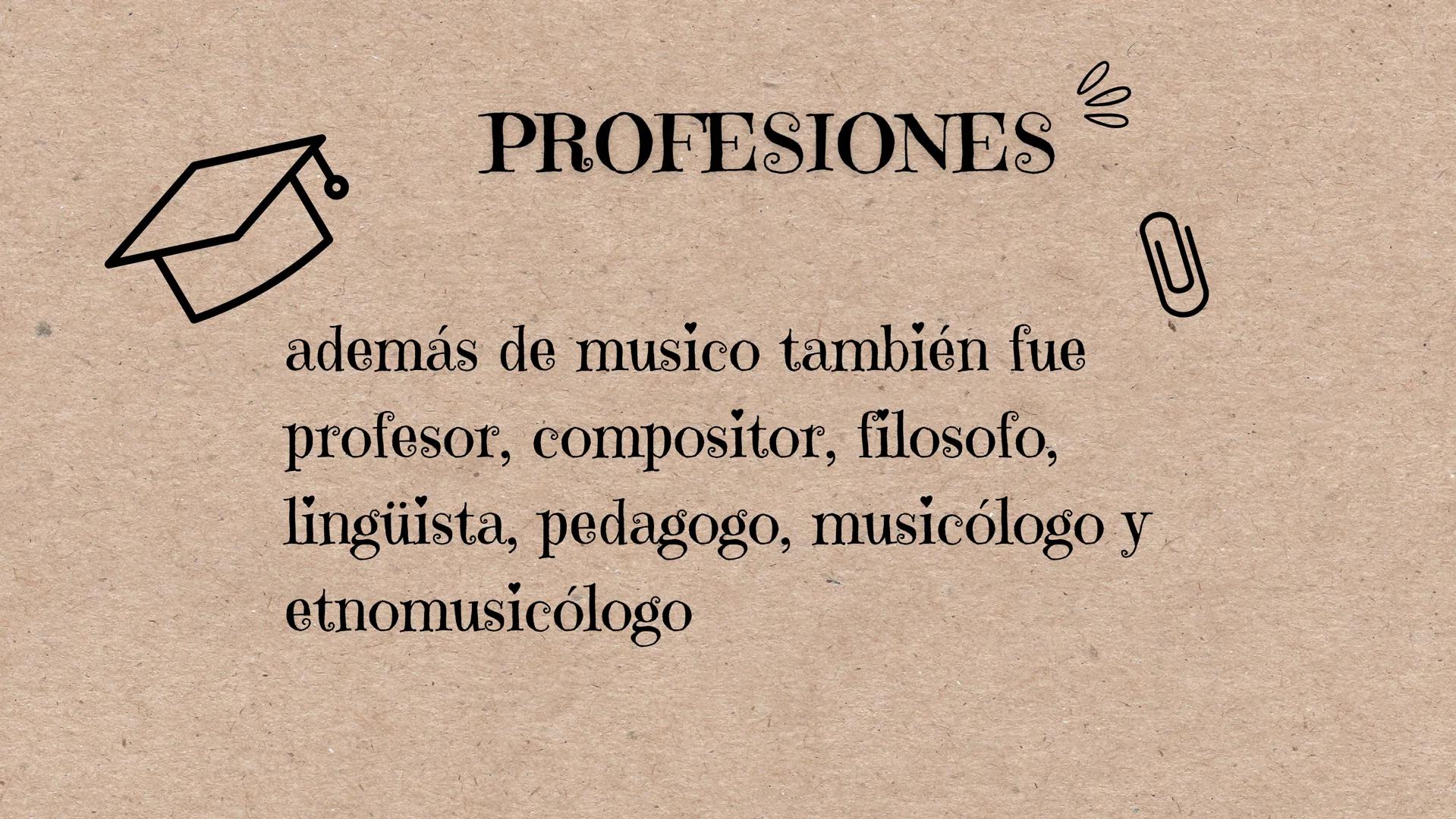 ١١١
KODÁLY
1882-1967
U
M ↓
fue un destacado músico húngaro cuyo estilo
musical atravesó primero una fase
posromántica vienesa y que evolucio