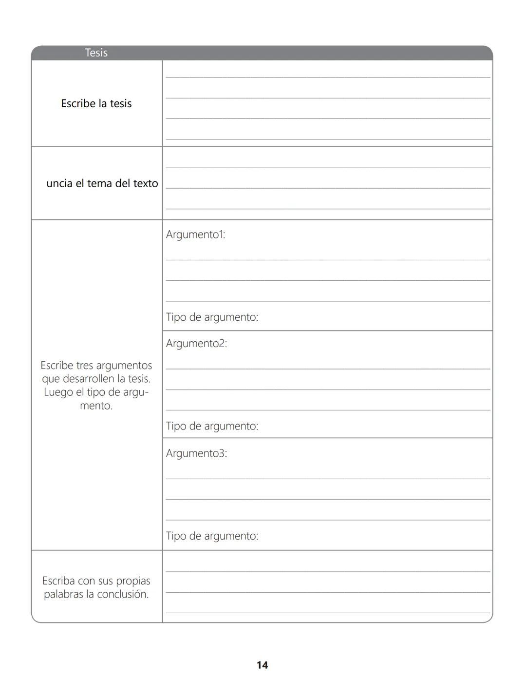 # 9
Grado
Lenguaje
Nombre
Trabajo en clase
Introducción
INTERACTUANDO CON TU ENTORNO
Elaboración de tesis y argumentos.
PERSUADIR
Clase