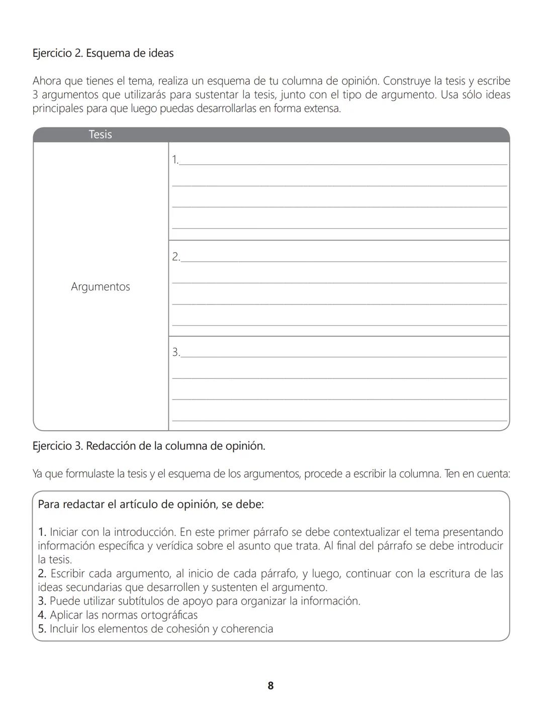 # 9
Grado
Lenguaje
Nombre
Trabajo en clase
Introducción
INTERACTUANDO CON TU ENTORNO
Elaboración de tesis y argumentos.
PERSUADIR
Clase