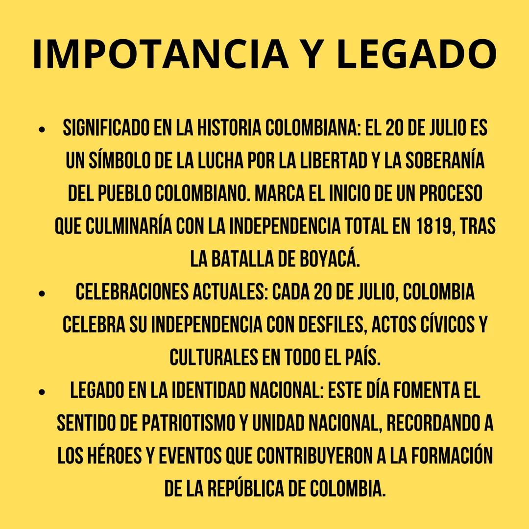 20 de Julia
INDEPENDENCIA
COLOMBIA GRITO DE
INDEPENDENCIA
EL GRITO DE INDEPENDENCIA EN COLOMBIA ES UNO
DE LOS EVENTOS MÁS SIGNIFICATIVOS EN
