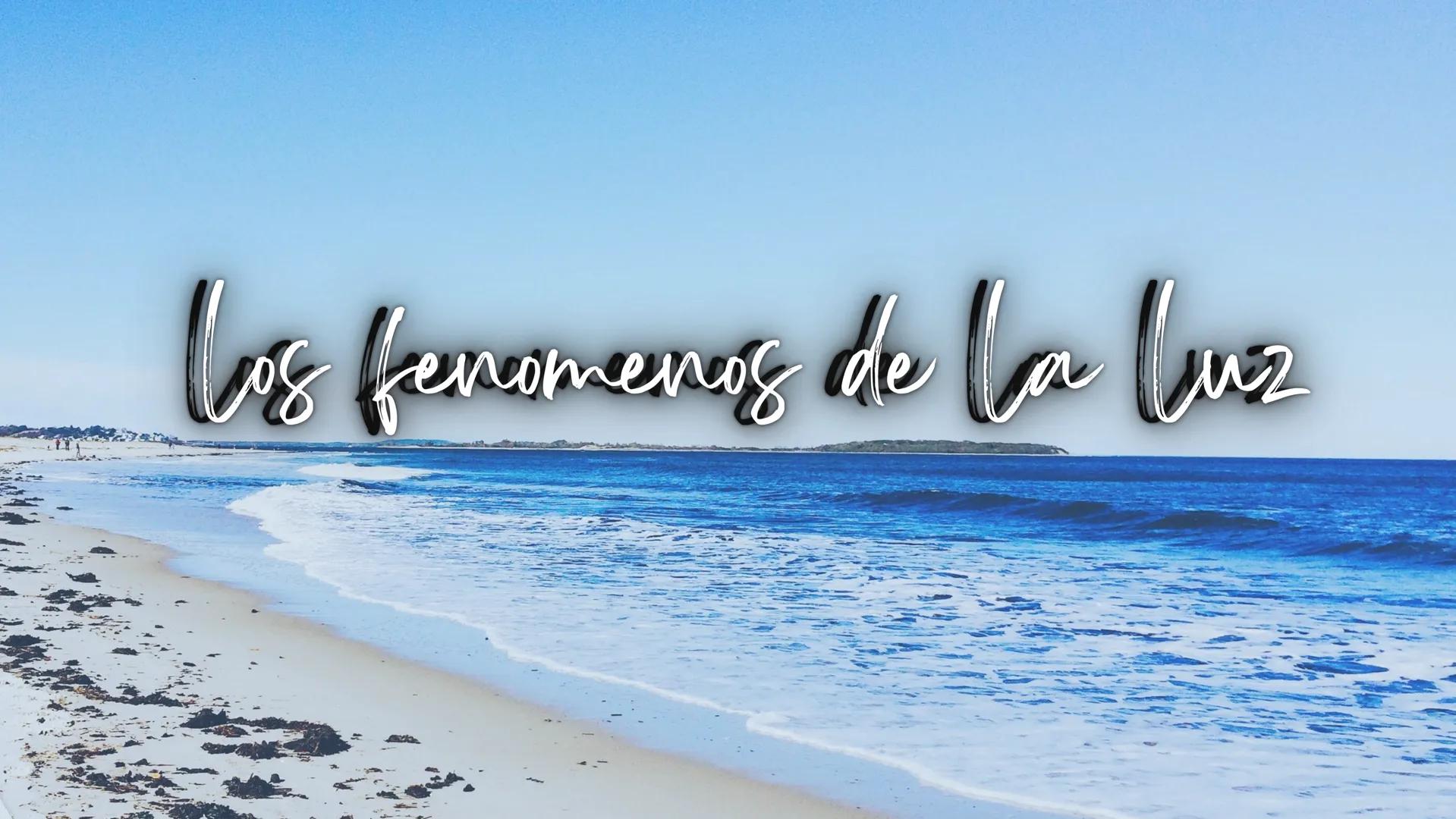 Los fenomenos de la luz descomposicion de la luz
es el fenomeno que se produce cuando la luz
atraviesa un medio transaparente como: prisma,