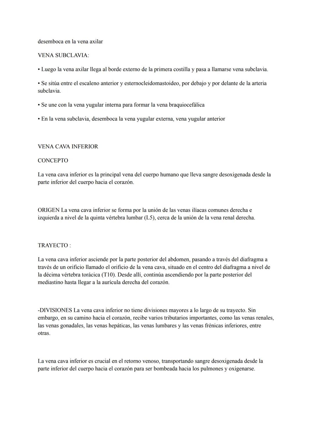 ARTERIAS Y VENAS DE LAS EXTREMIDADES SUPERIOR
Arteria Subclavia
Concepto
La arteria subclavia es una arteria grande y fundamental que se ori