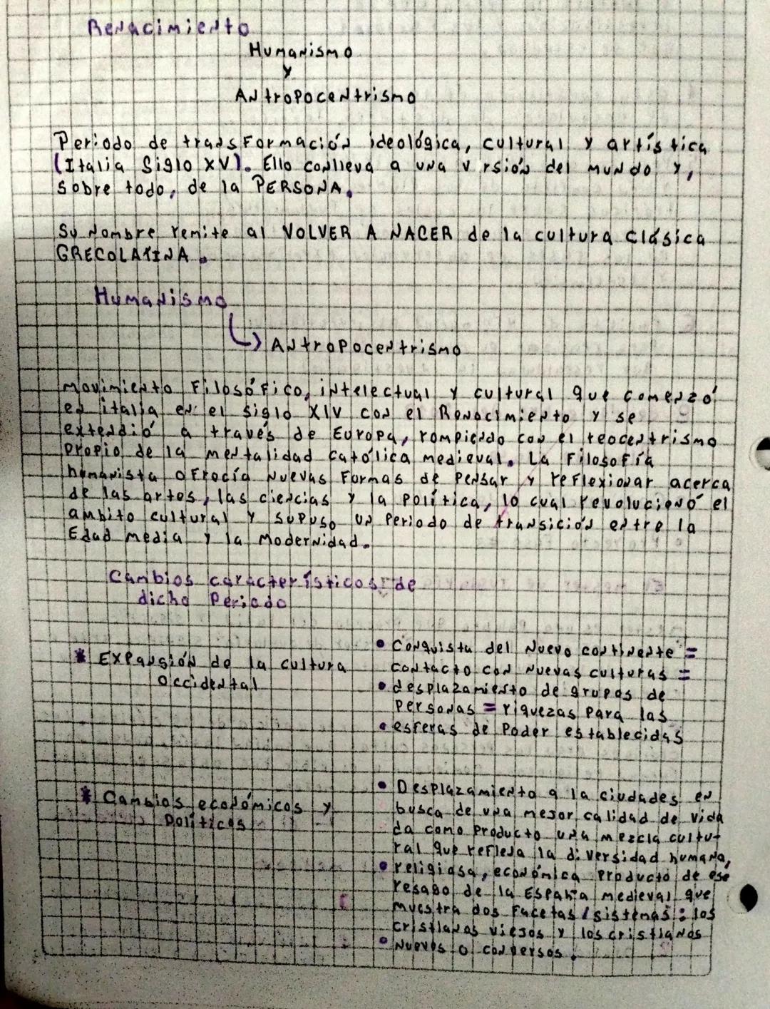 Renacimiento.
Humanismo
Antropocentrismo.
Periodo de trans Formación ideológica, cultural y artística
(Italia Siglo XVI. Ello conlleva a