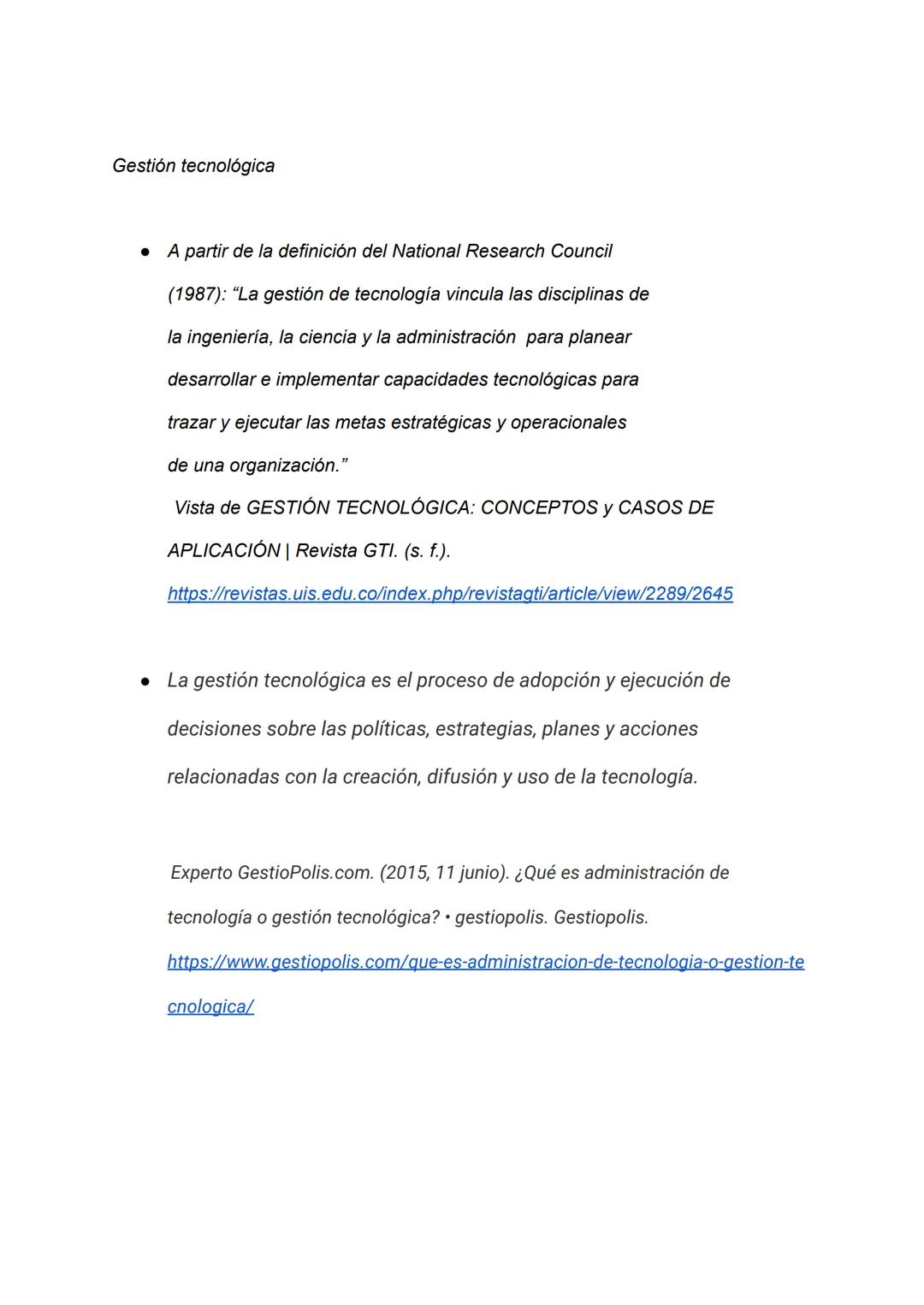 # TRABAJO INTRODUCCIÓN A LA TECNOLOGÍA
DEFINICIONES O CONCEPTOS
Tecnología
- La tecnología se trata del conjunto de conocimientos y técni
