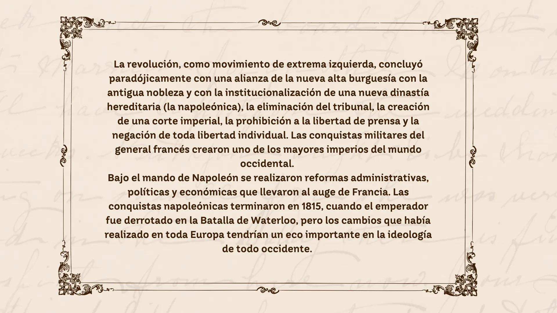 Los burgueses (comerciantes, médicos y abogados)
nacieron como una clase media que no tenía los
derechos nobiliarios de los aristocratas, pe