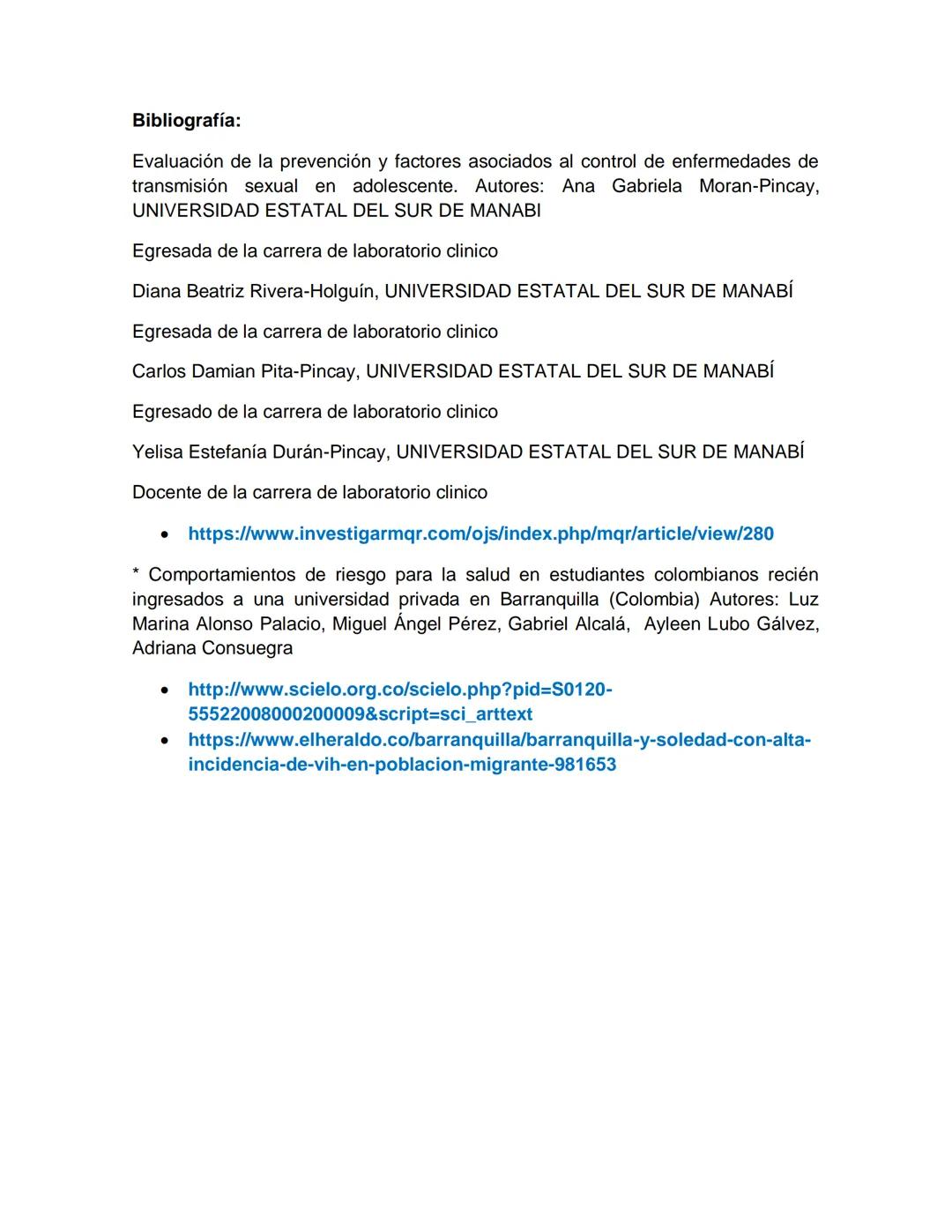 ESTRATEGIAS DE CONTROL Y SALUD PUBLICA DEL DISTRITRO DE
BARRANQUILLA PARA PREVENIR ETS
NOMBRES:
MARIA JOSE MERCADO, MARIANA RUIZ, MARIA DE L