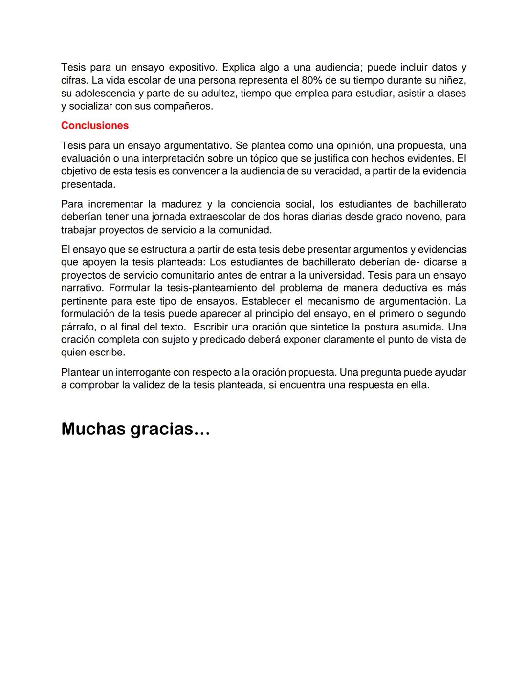 # Tesis y argumentos
Qué es una tesis?
La palabra tesis proviene del latín thesis que, a su vez, deriva del vocablo griego Béσiç.
La tesis