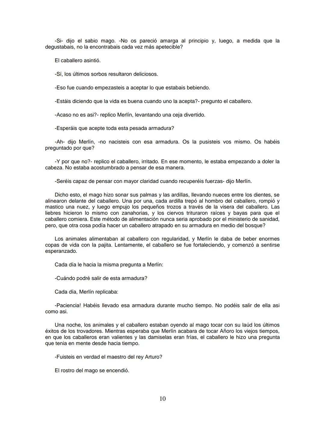 EL CABALLERO DE LA ARMADURA OXIDADA
EDICIÓN
Fisher Robert
ROBERT FISHER
EL CABALLERO
DE LA
ARMADURA
QUIDADA
1 1.- EL DILEMA DEL CABALLERO
Ha