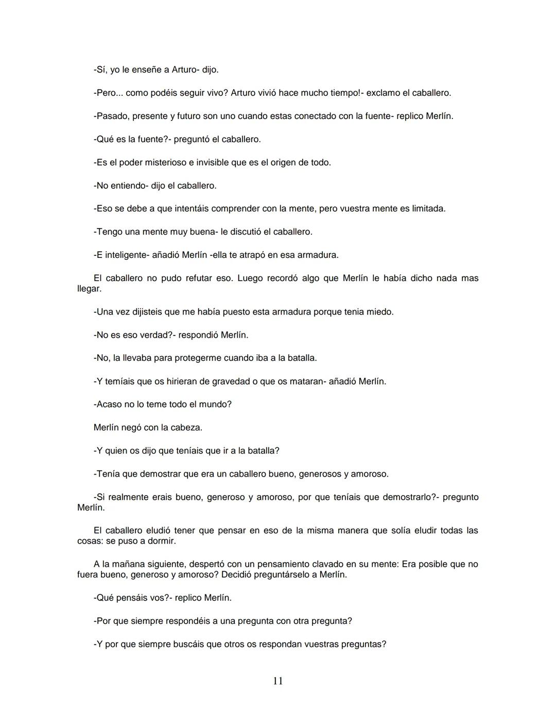 EL CABALLERO DE LA ARMADURA OXIDADA
EDICIÓN
Fisher Robert
ROBERT FISHER
EL CABALLERO
DE LA
ARMADURA
QUIDADA
1 1.- EL DILEMA DEL CABALLERO
Ha
