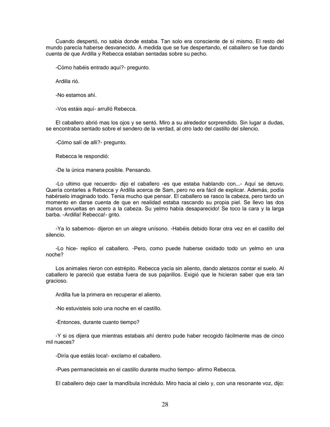 EL CABALLERO DE LA ARMADURA OXIDADA
EDICIÓN
Fisher Robert
ROBERT FISHER
EL CABALLERO
DE LA
ARMADURA
QUIDADA
1 1.- EL DILEMA DEL CABALLERO
Ha