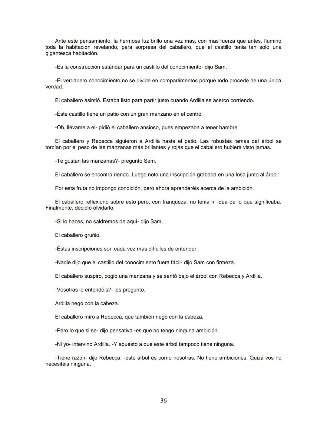 EL CABALLERO DE LA ARMADURA OXIDADA
EDICIÓN
Fisher Robert
ROBERT FISHER
EL CABALLERO
DE LA
ARMADURA
QUIDADA
1 1.- EL DILEMA DEL CABALLERO
Ha