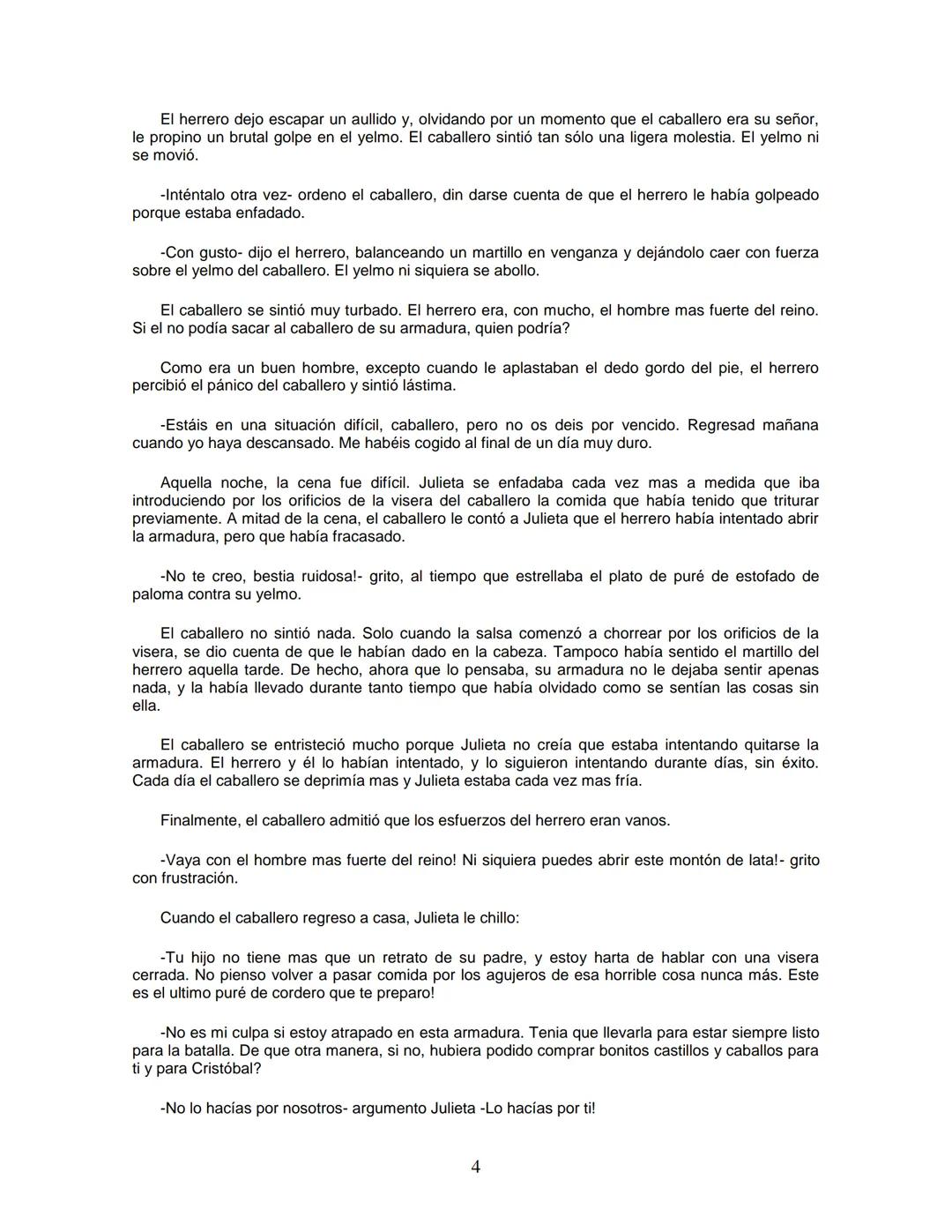 EL CABALLERO DE LA ARMADURA OXIDADA
EDICIÓN
Fisher Robert
ROBERT FISHER
EL CABALLERO
DE LA
ARMADURA
QUIDADA
1 1.- EL DILEMA DEL CABALLERO
Ha
