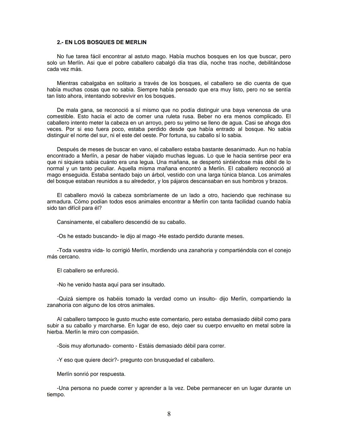 EL CABALLERO DE LA ARMADURA OXIDADA
EDICIÓN
Fisher Robert
ROBERT FISHER
EL CABALLERO
DE LA
ARMADURA
QUIDADA
1 1.- EL DILEMA DEL CABALLERO
Ha