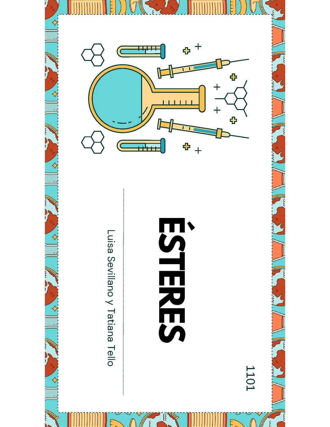 Presentación de los ésteres