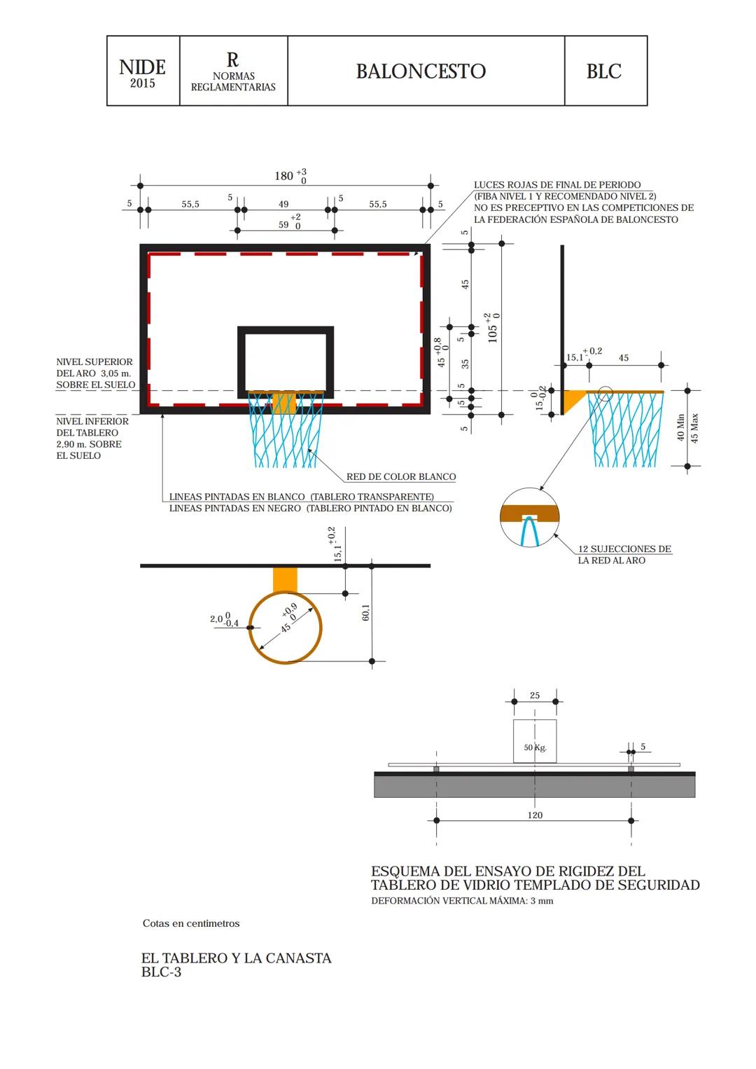 NIDE
R
BALONCESTO
BLC
2015
NORMAS
REGLAMENTARIAS
I.
2.
3.
4.
5.
6.
7.
8.
8.1
INDICE:
0 AMBITO DE APLICACIÓN
-23453
TAMAÑO DEL CAMPO
BANDAS E